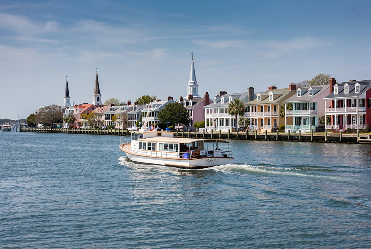 Charleston Historic Harbor Cruise Daytime or Sunset