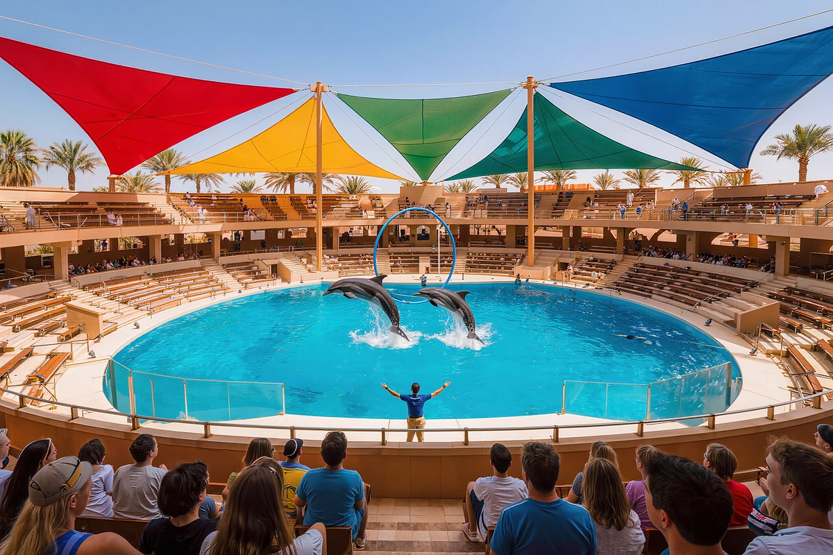 Dolphin World Dolphin & Seal Show Tickets with Hotel Transfers Hurghada