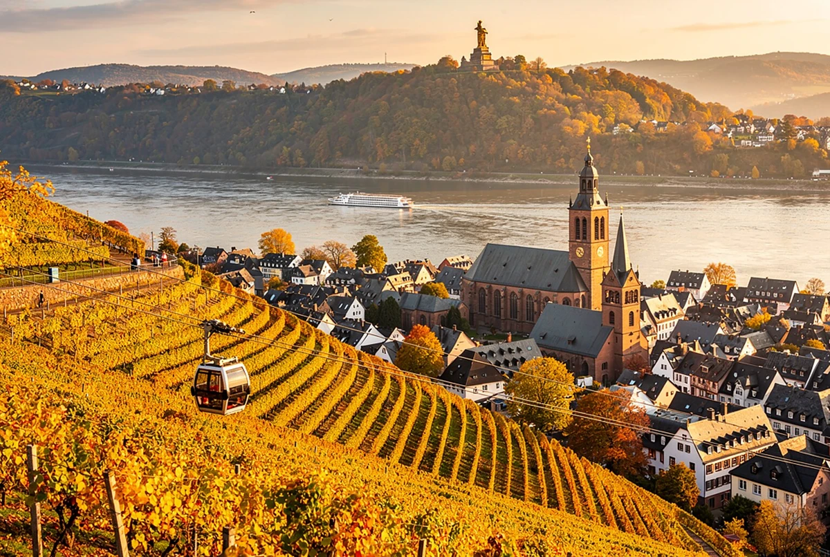 Frankfurt Airport to Rudesheim