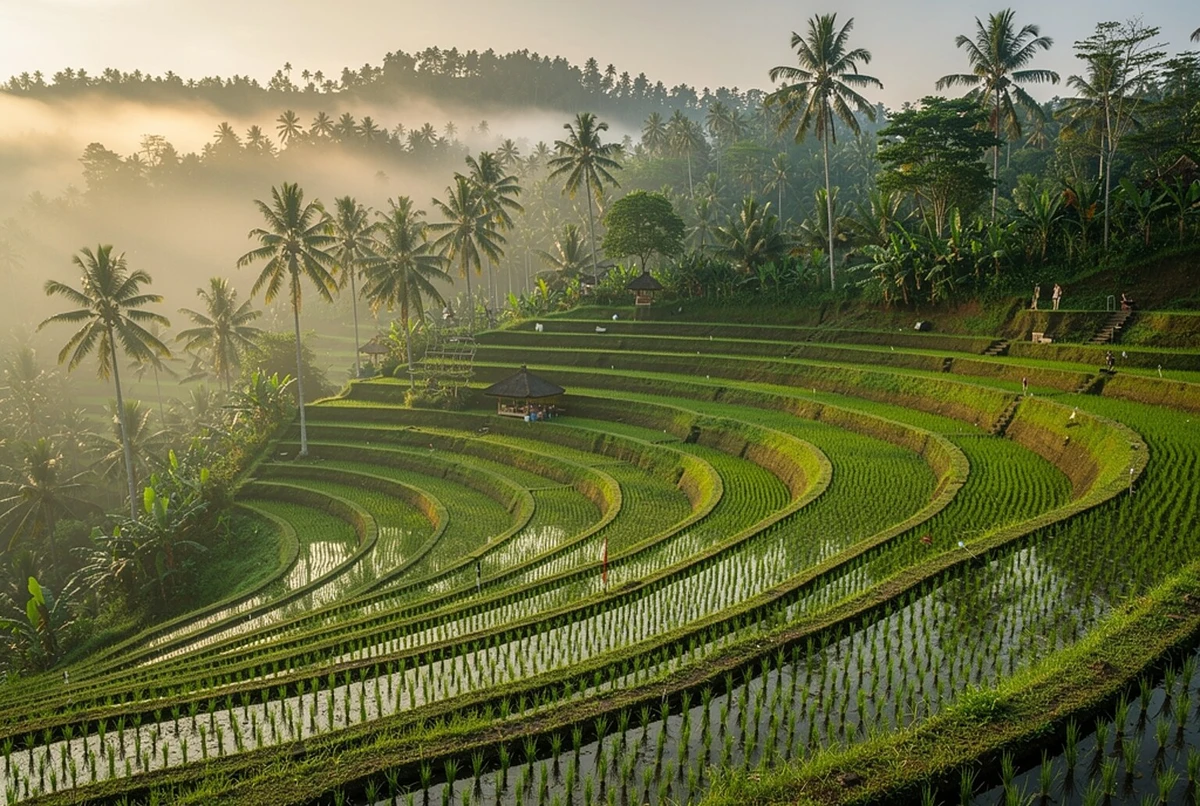 Private Ubud Waterfalls, Water Temple & Rice Terraces Tour Bali