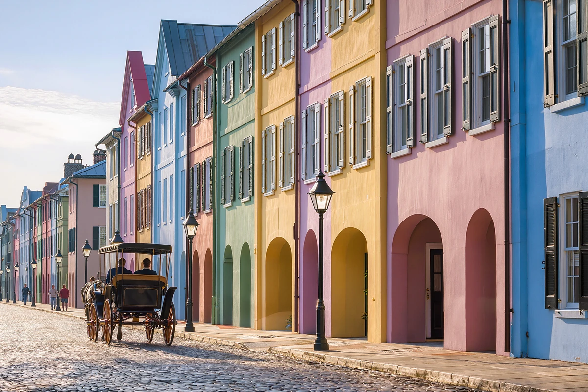 Charleston Historic Downtown Horse-Drawn Carriage Tour