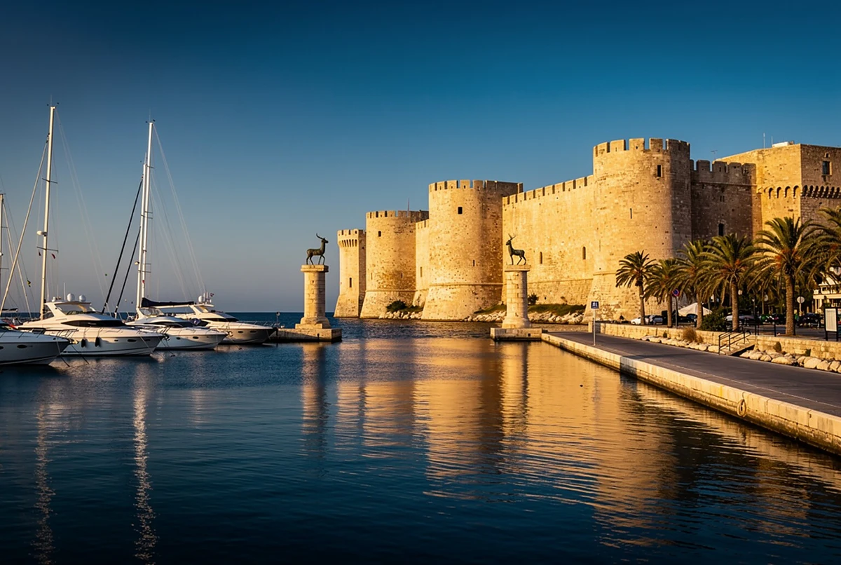 مطار رودس إلى مدينة رودس