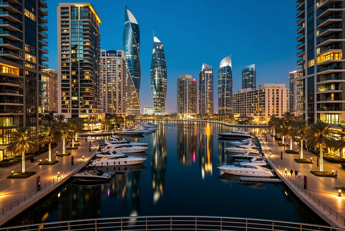 Abu Dhabi Airport to Dubai Marina
