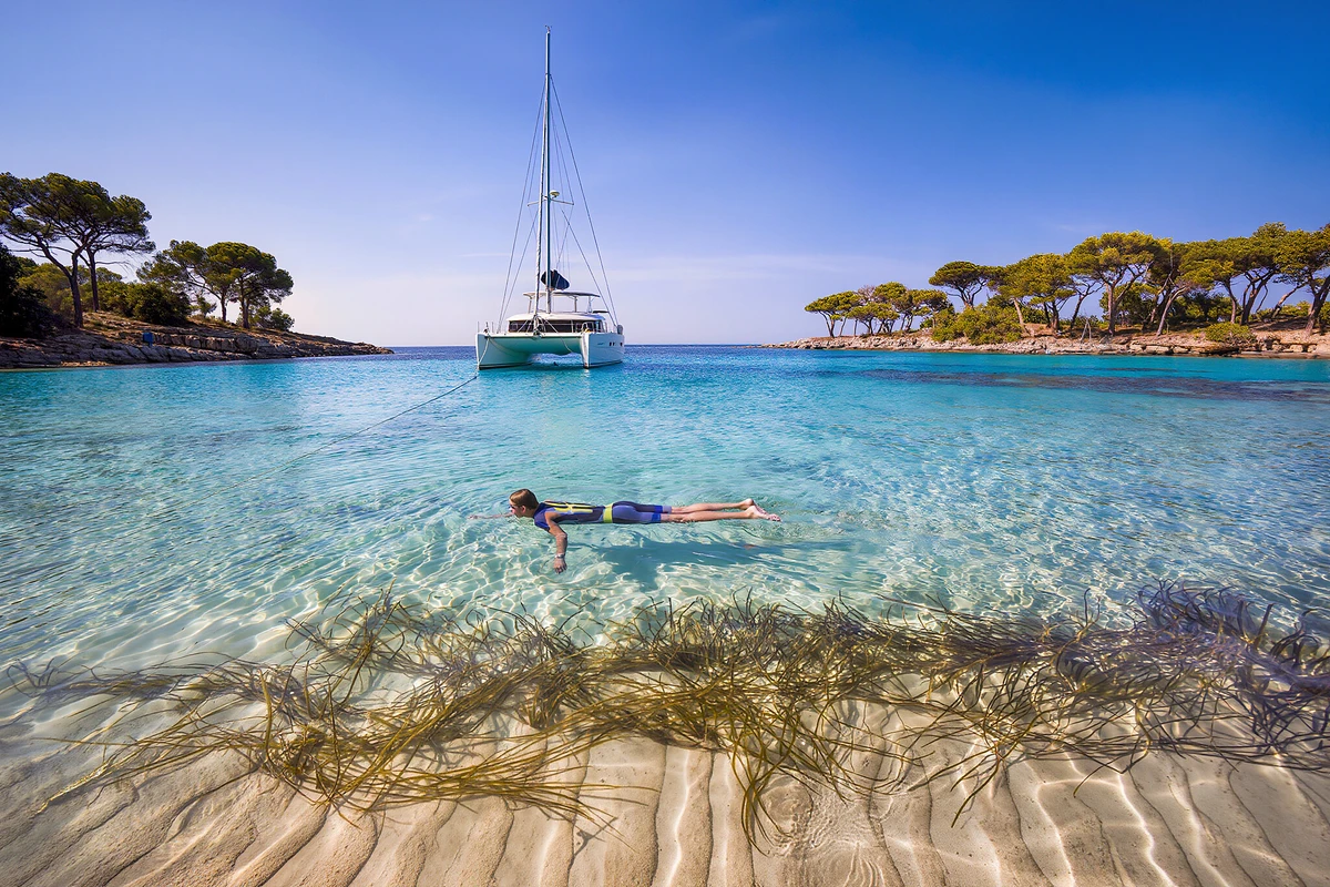 Half-Day Catamaran Cruise with Snorkelling from Cannes
