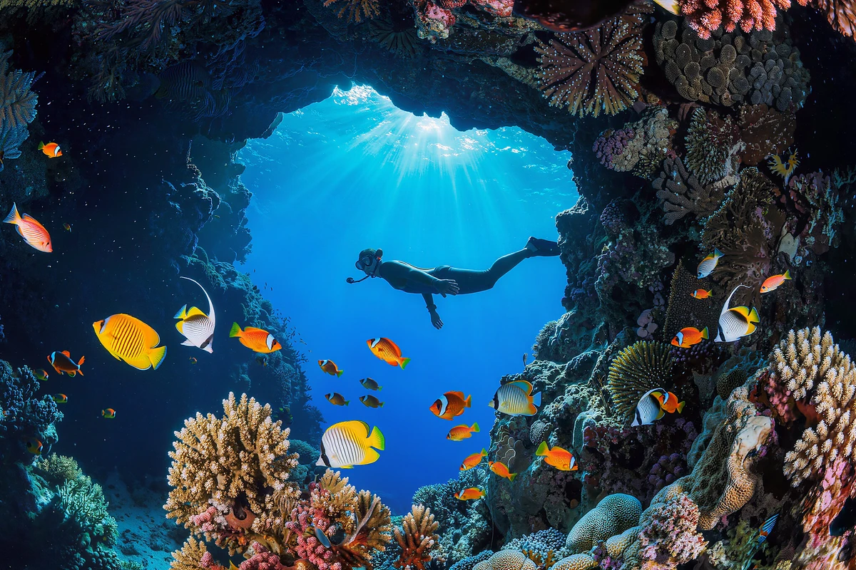 Luxury Ras Mohamed and White Island Cruise Sharm El Sheikh