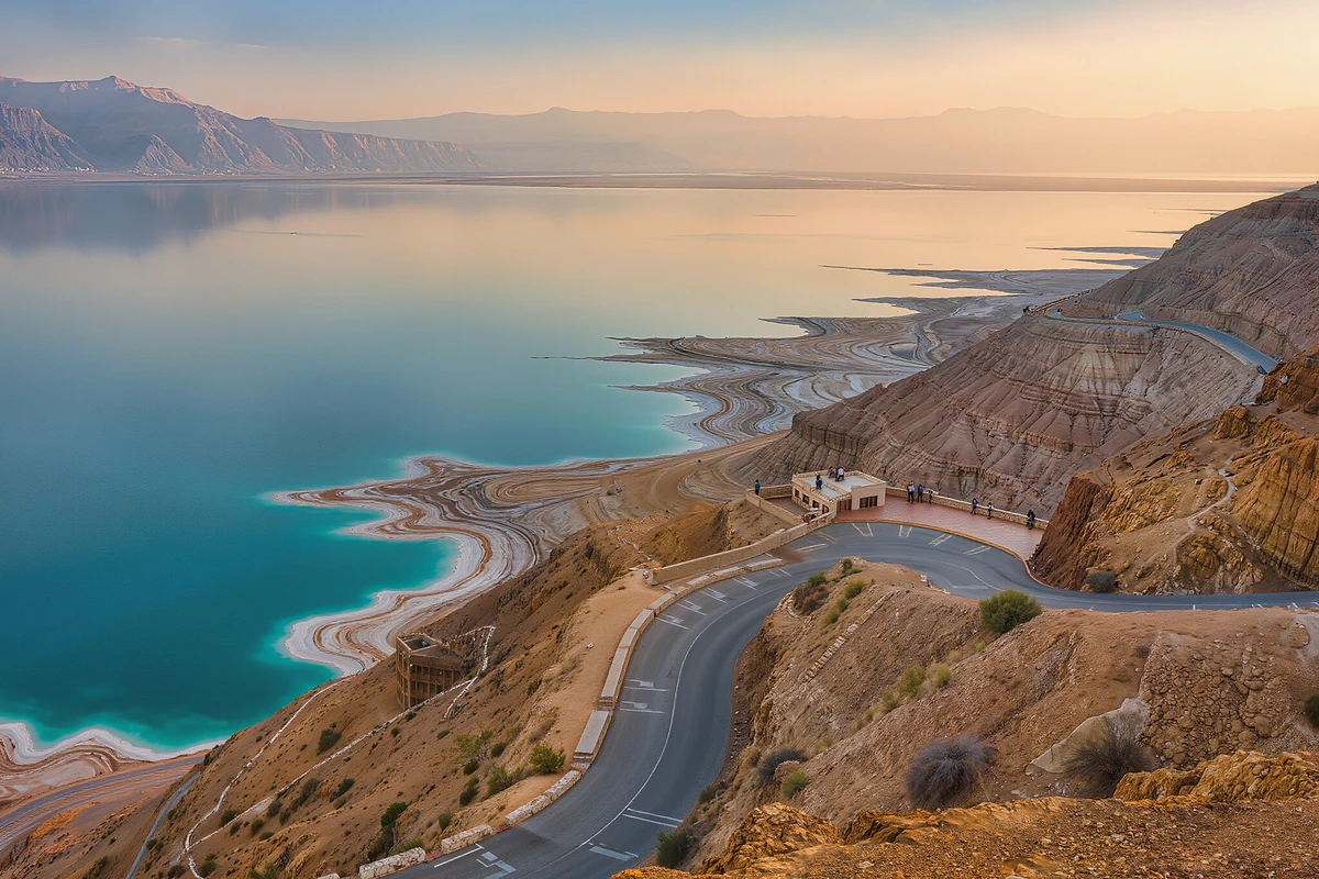 جولة إلى حمامات ماعين ومجمع بانوراما البحر الميت من عمّان