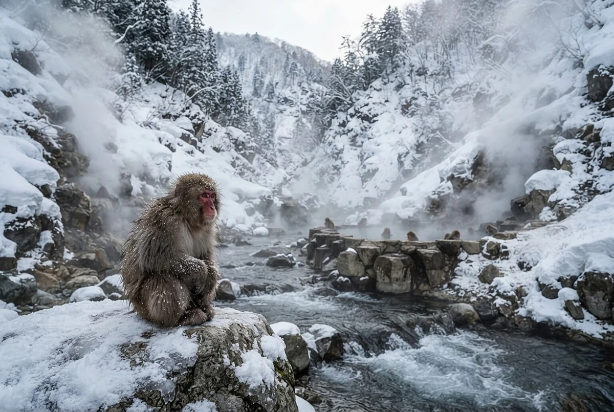 Jigokudani Snow Monkey Park Day Trip from Tokyo