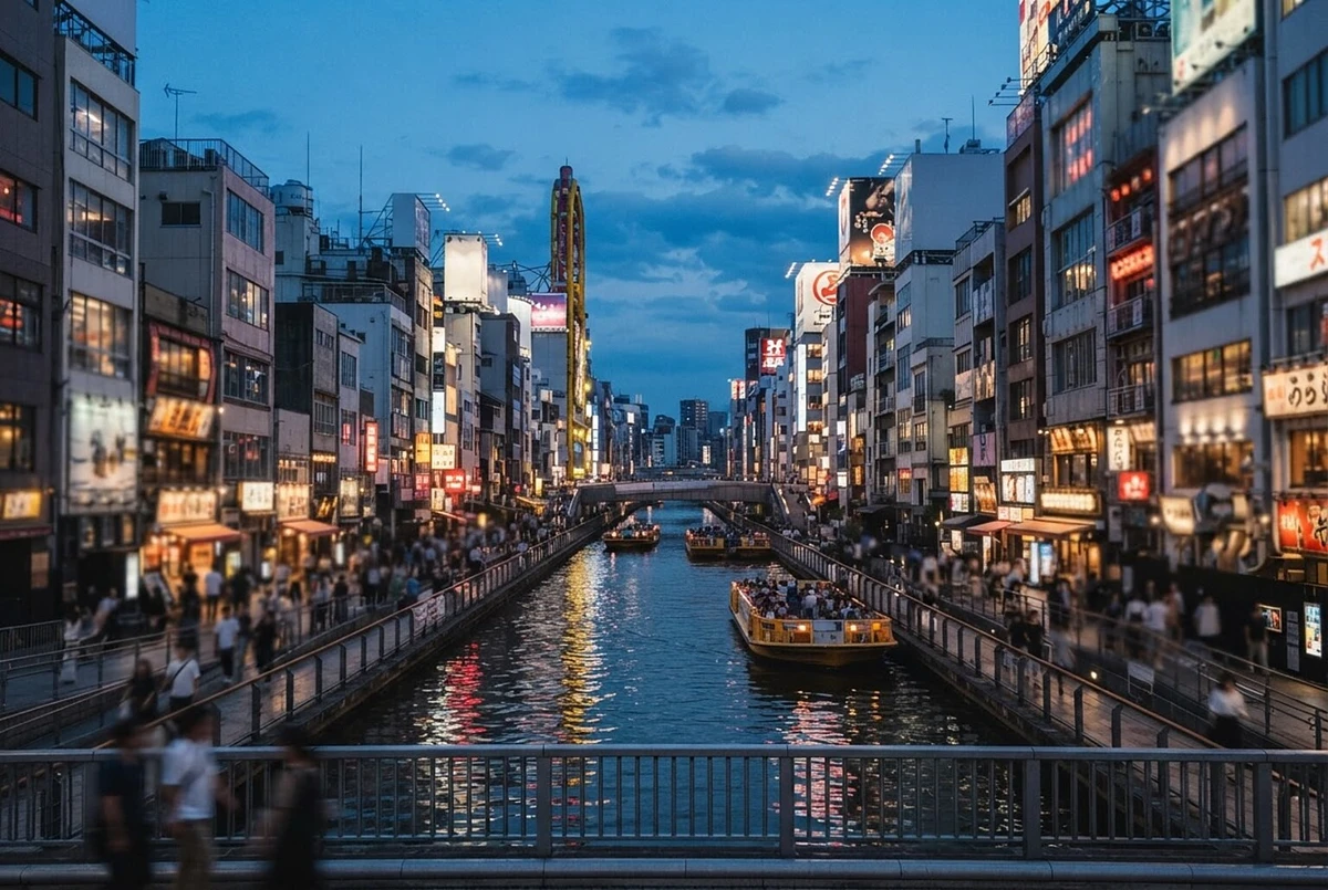 Dotonbori River Cruise with Neon Views Osaka