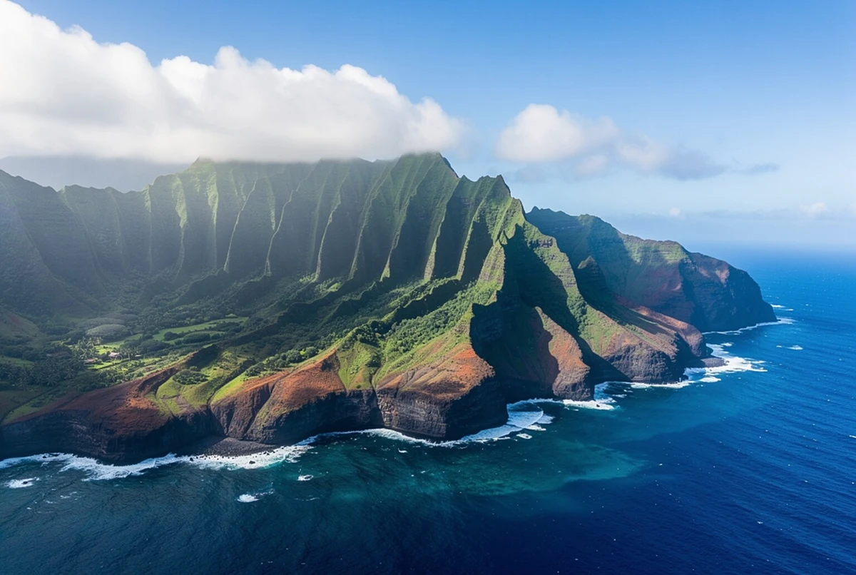 Na Pali Coast and Island Scenic Air Tour Kauai