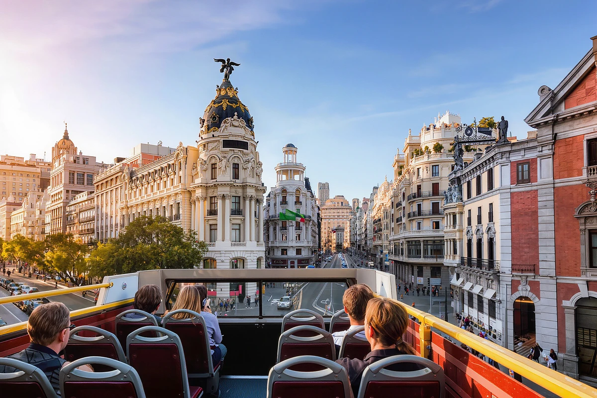 Madrid Hop-On Hop-Off Sightseeing Bus Tour