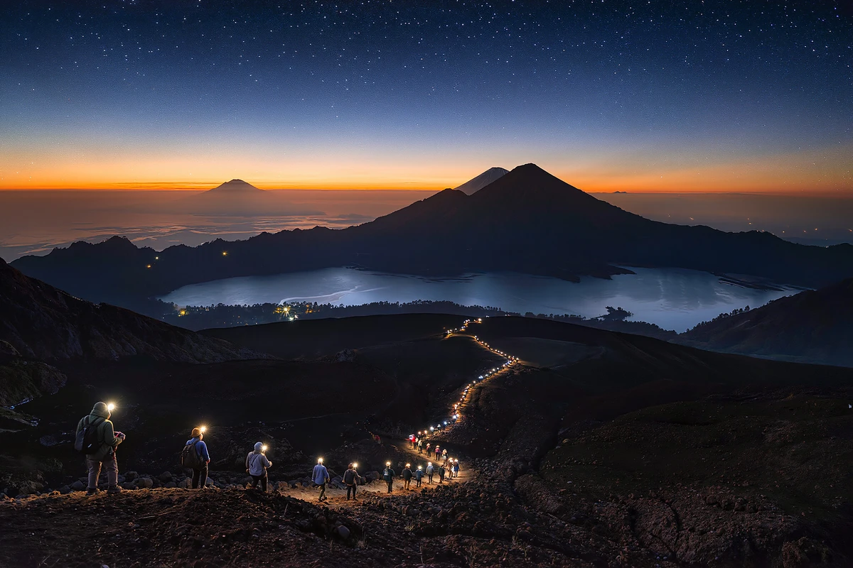 Mount Batur Sunrise Guided Hike with Breakfast Bali