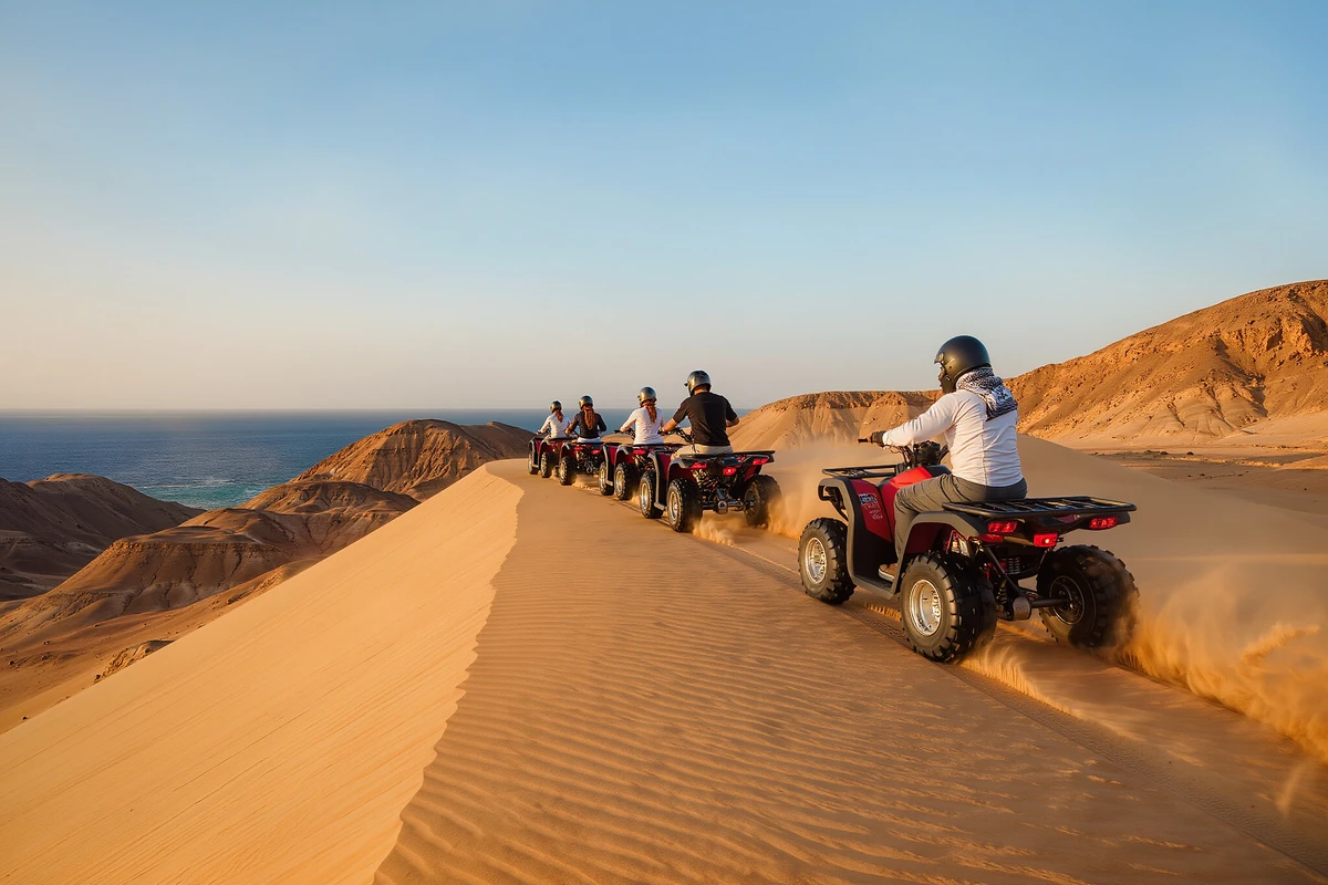 Quad Bike with Sea View, Camel and Dinner Show Makadi Bay