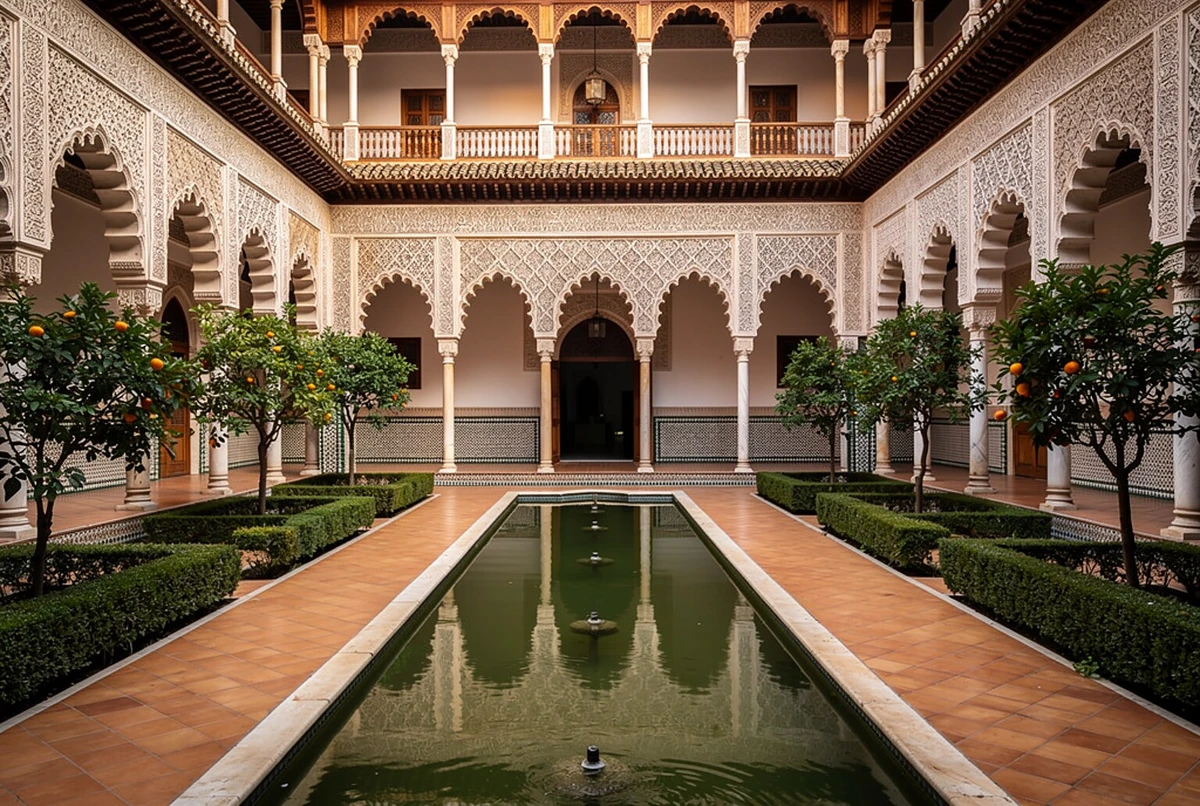 Seville Day Trip with Real Alcazar Tickets from Malaga
