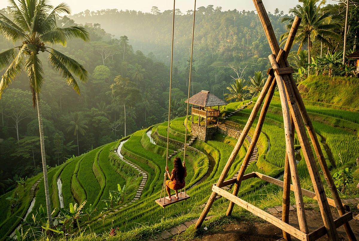 Ubud Jungle Swing, Zipline & Sky Bike Park Tickets Bali