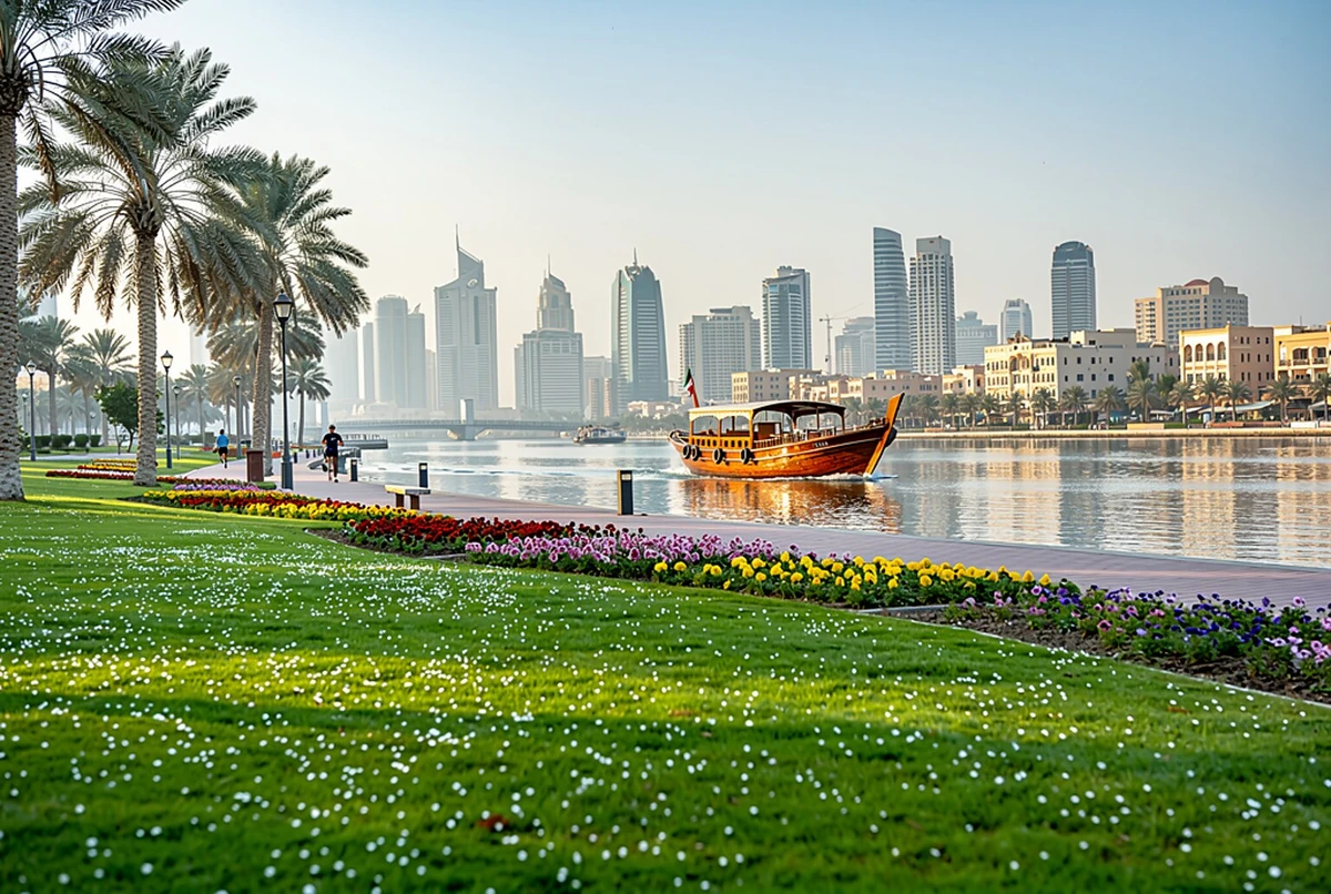 مطار دبي إلى جراند حياة
