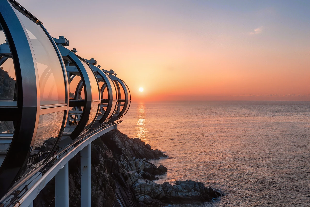 Busan Sunset Sky Capsule and Night Views Tour