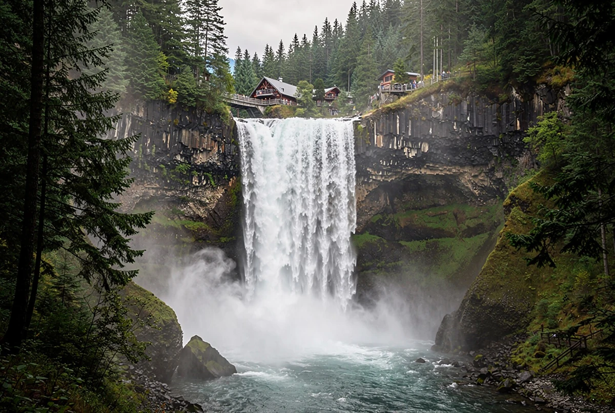 Snoqualmie Falls, Twin Falls and Ancient Forest Tour Seattle