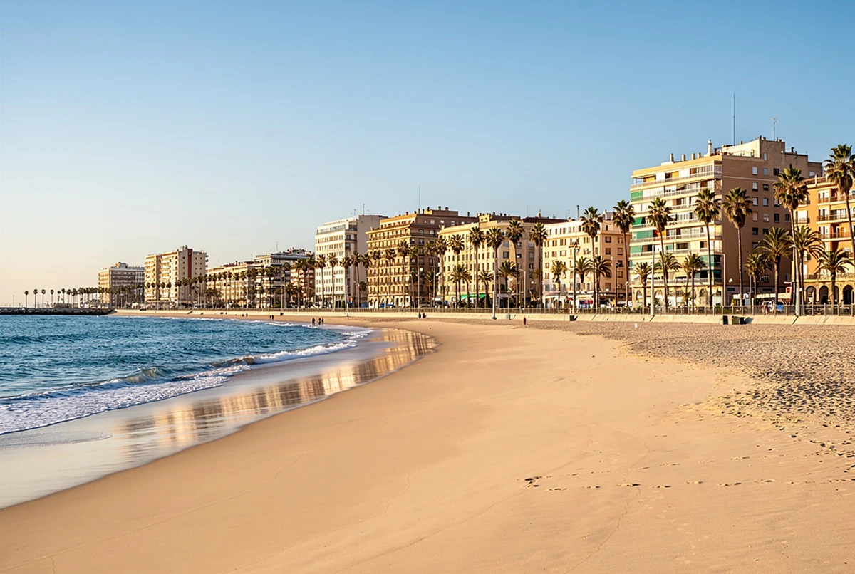 Valencia Airport to Malvarrosa Beach