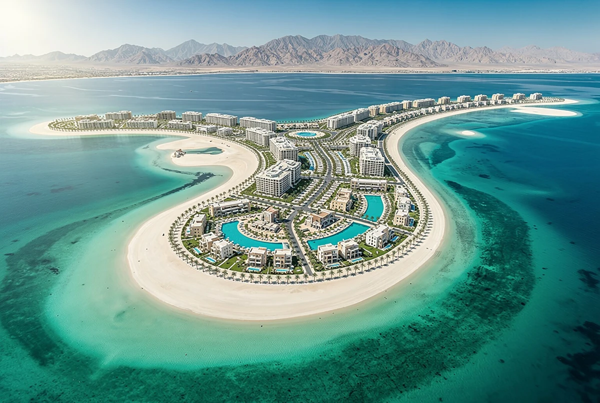 مطار دبي إلى جزيرة المرجان