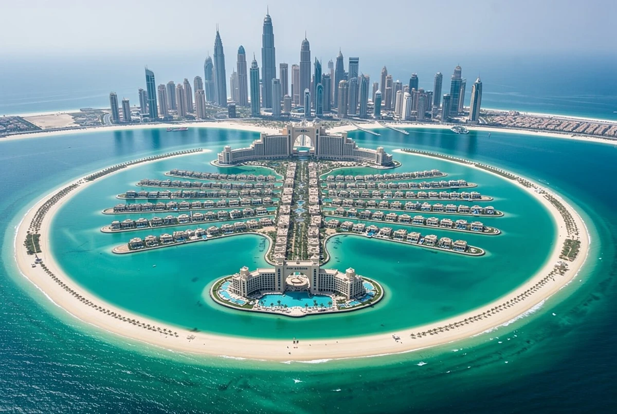 مطار دبي إلى النخلة