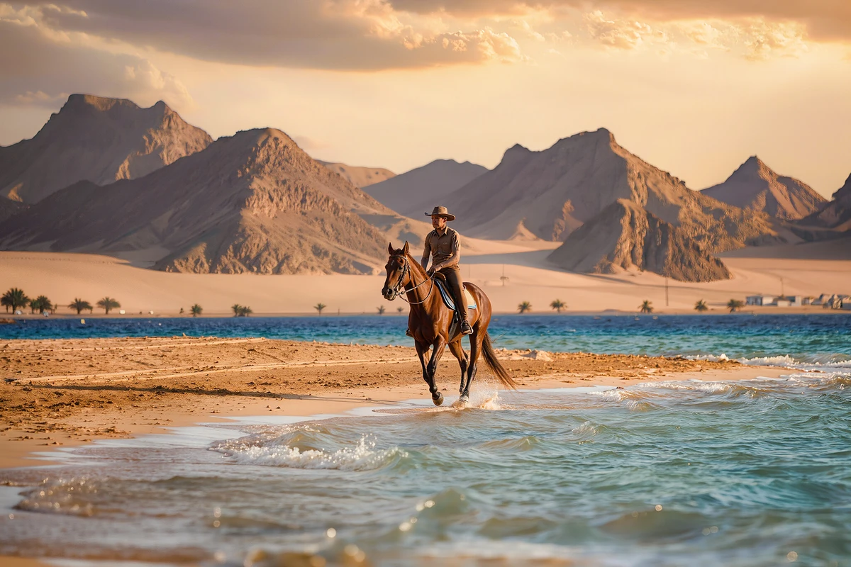 Desert and Sea Horse Riding Marsa Alam