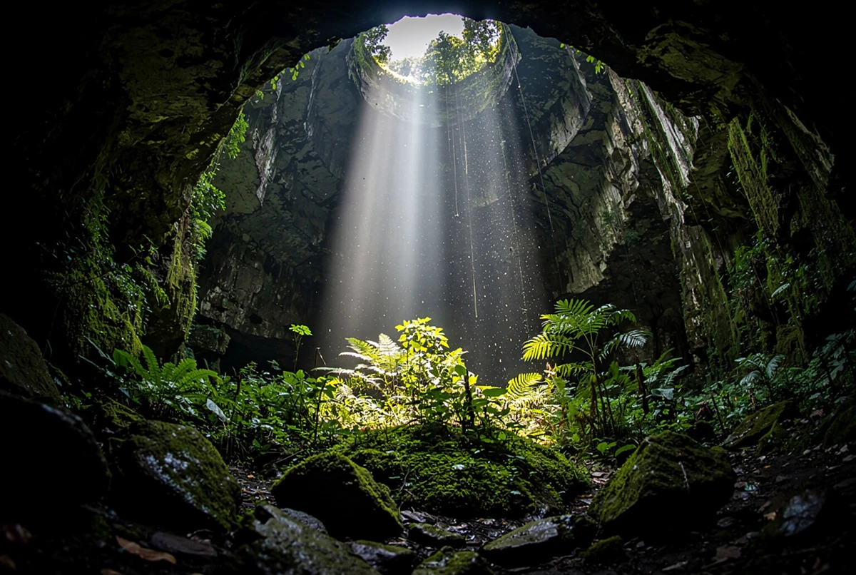 Jomblang Cave and Pindul Cave Adventure Tour Yogyakarta