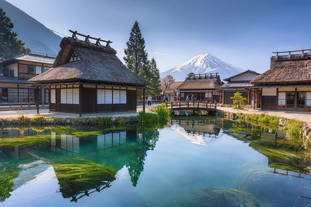 Mount Fuji 5th Station, Chureito Pagoda & Oshino Hakkai from Tokyo