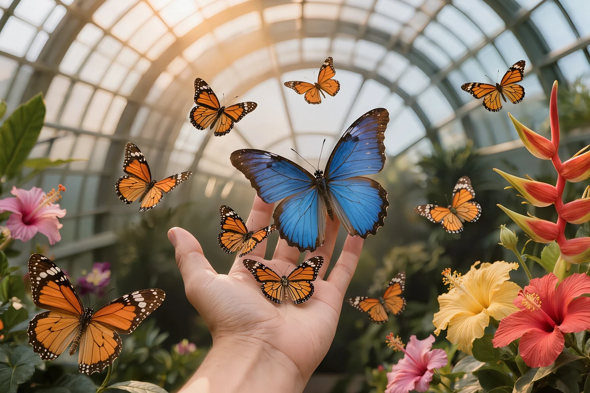 تذاكر دخول حديقة الفراشات في دبي دون انتظار