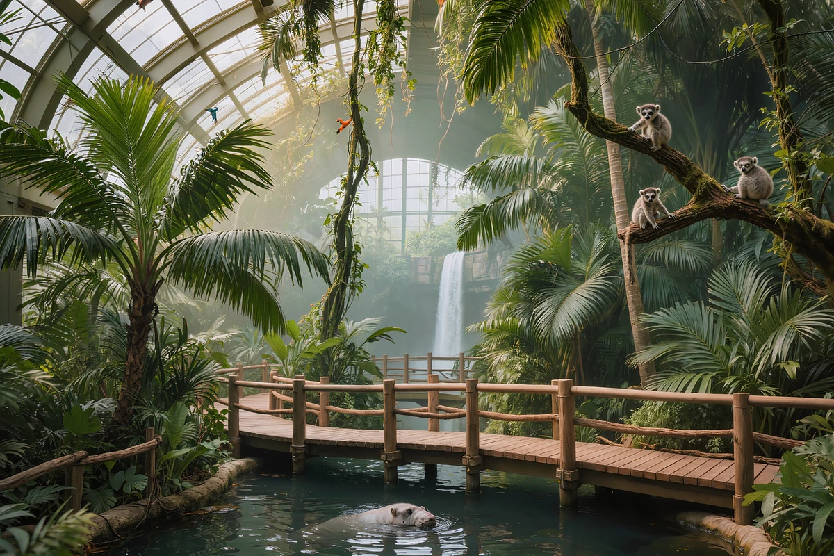 Vincennes Zoological Park Entry Tickets with Five Biozones Paris