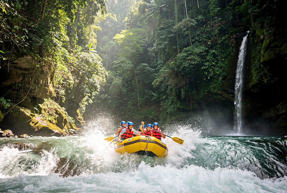 Ubud Gorilla Face ATV Ride & Ayung River Rafting Tour with Lunch Bali