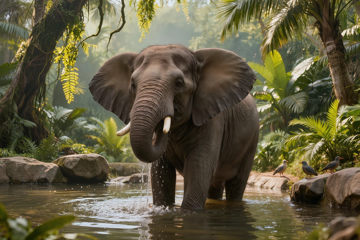 Bali Zoo Elephant Care Experience with Mud Bath Tickets Bali