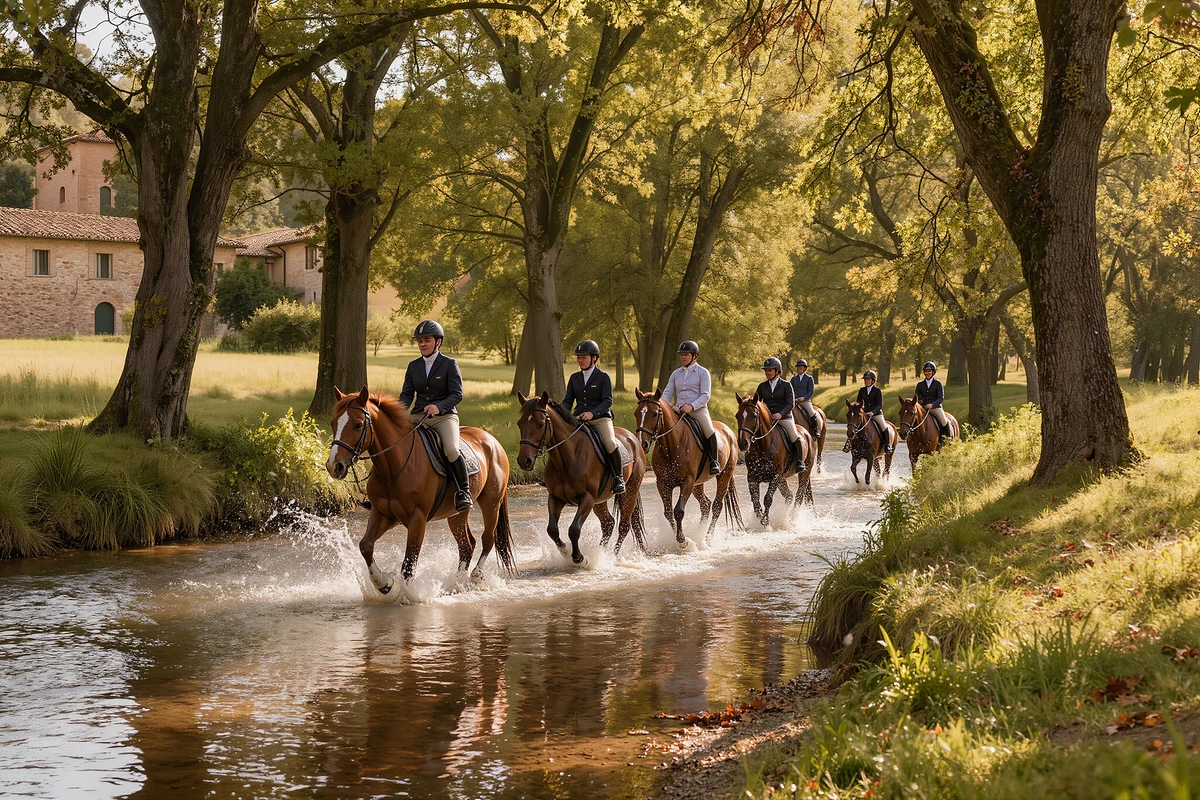 Horseback Ride in the Sienese Countryside
