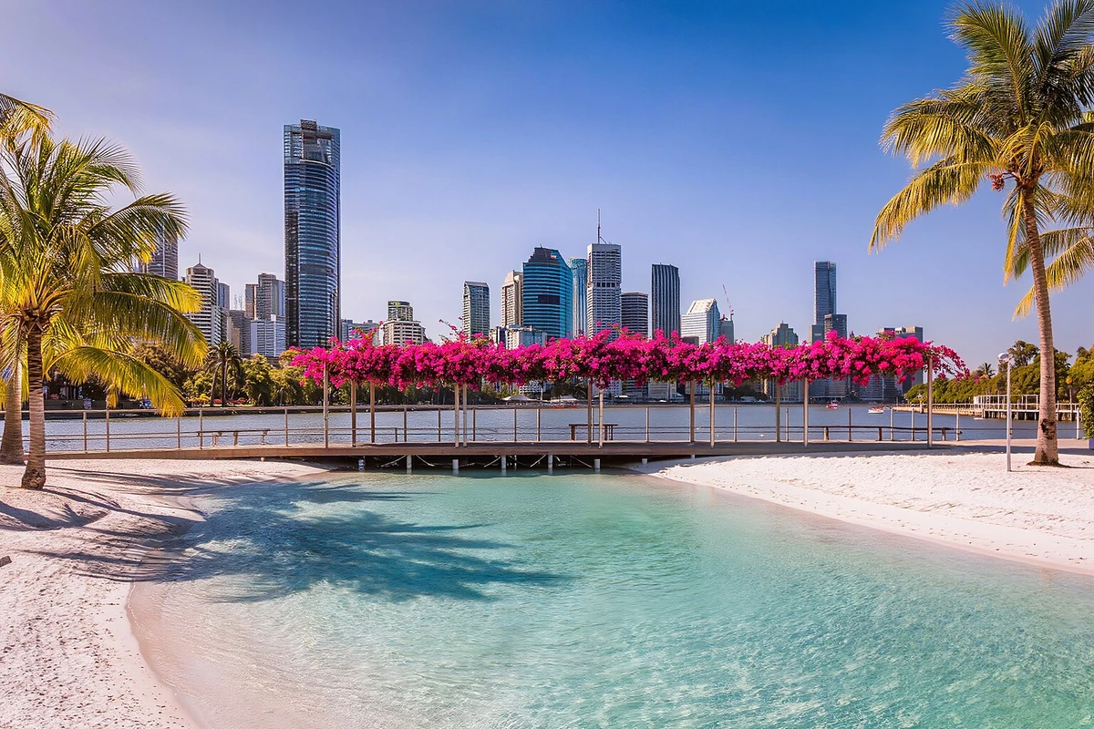 مطار بريزبن إلى ساوث بانك