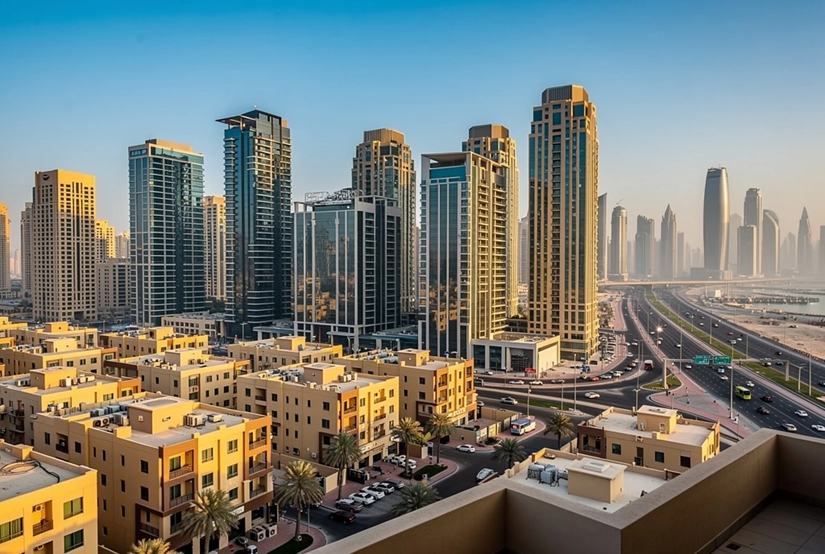 مطار دبي إلى برشا هايتس