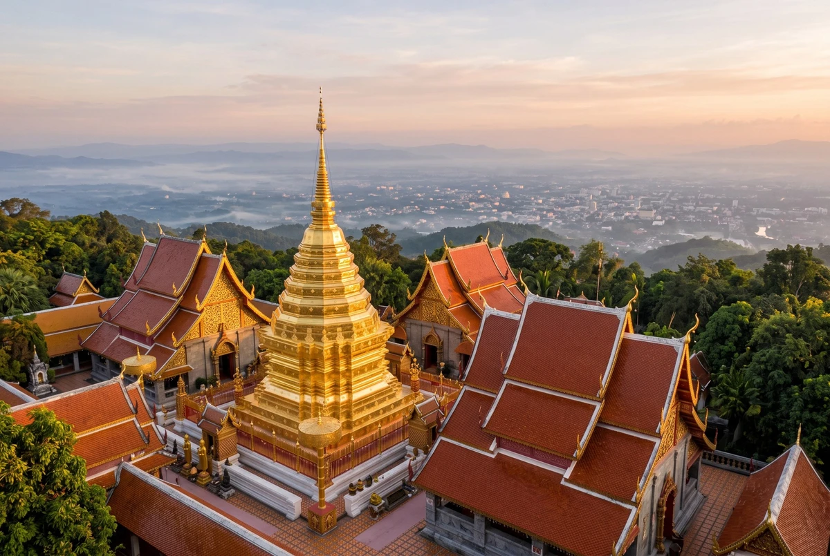Flight from Krabi to Chiang Mai