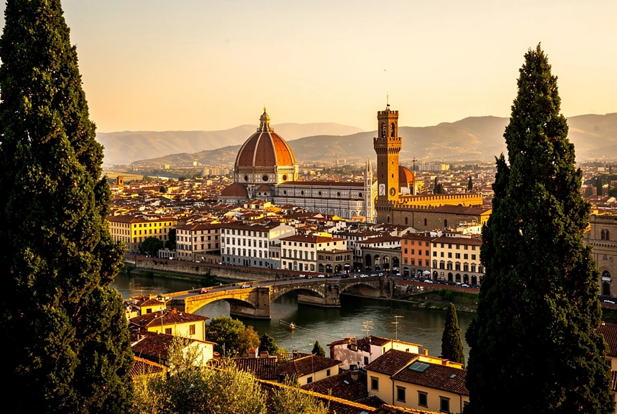 Panoramic Golf Cart Tour of Florence with Piazzale Michelangelo