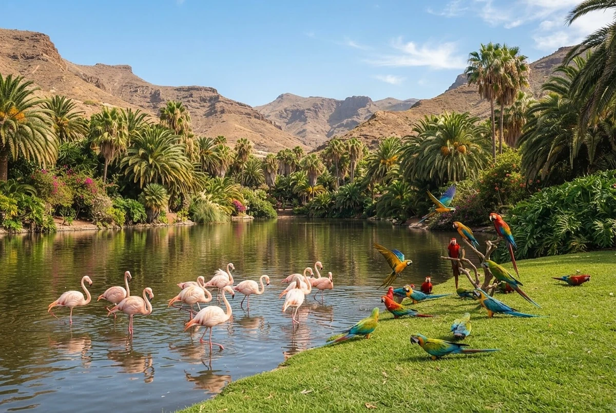 Palmitos Park Ticket with Dolphin and Bird Shows Gran Canaria