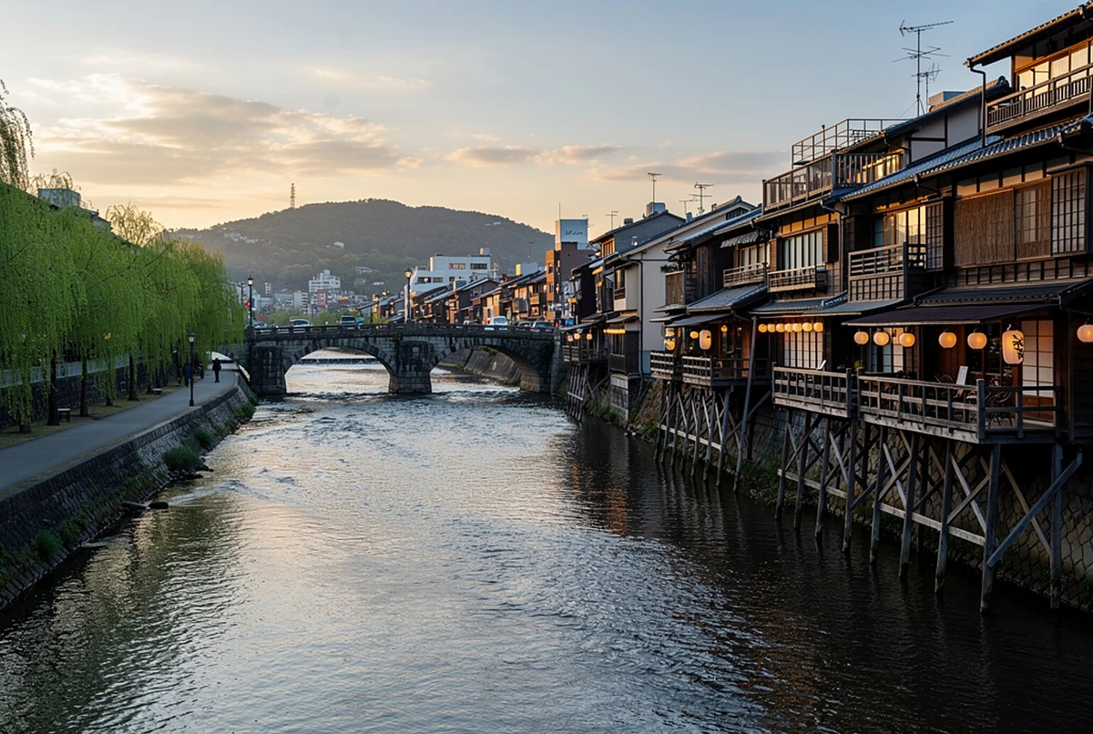 Osaka Port to Kyoto City Centre