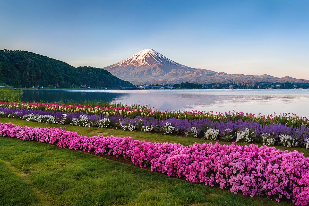 Mount Fuji Lakes, Oishi Park & Oshino Hakkai Photo Tour from Tokyo