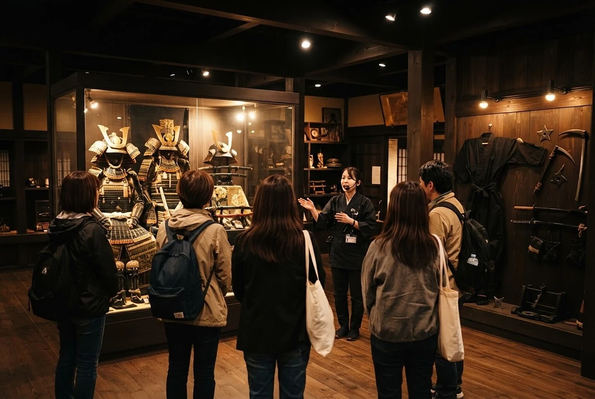 Samurai Ninja Museum Asakusa Guided Tour & Shuriken Experience Tokyo