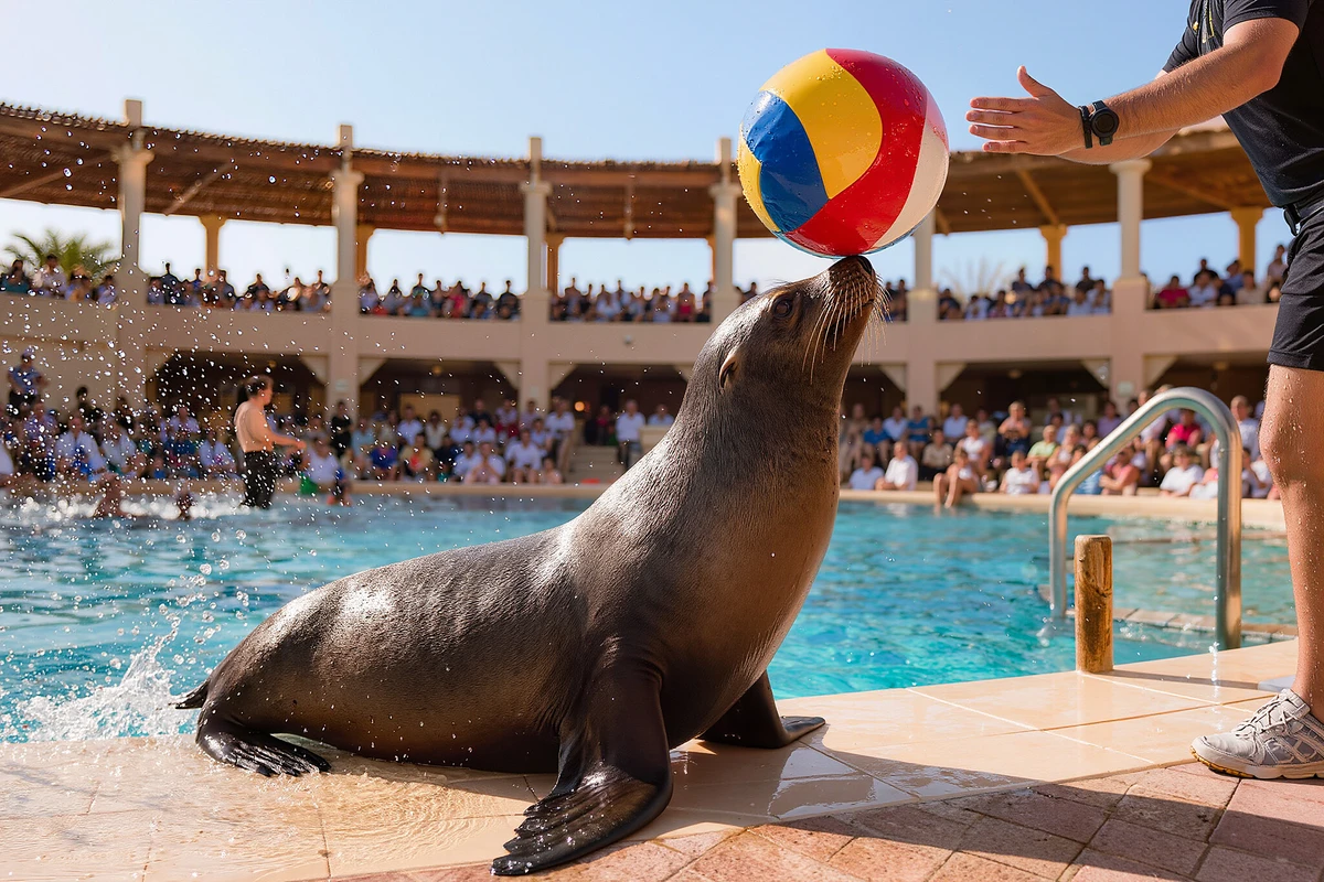 Dolphin World Dolphin & Seal Show Tickets with Hotel Transfers Hurghada