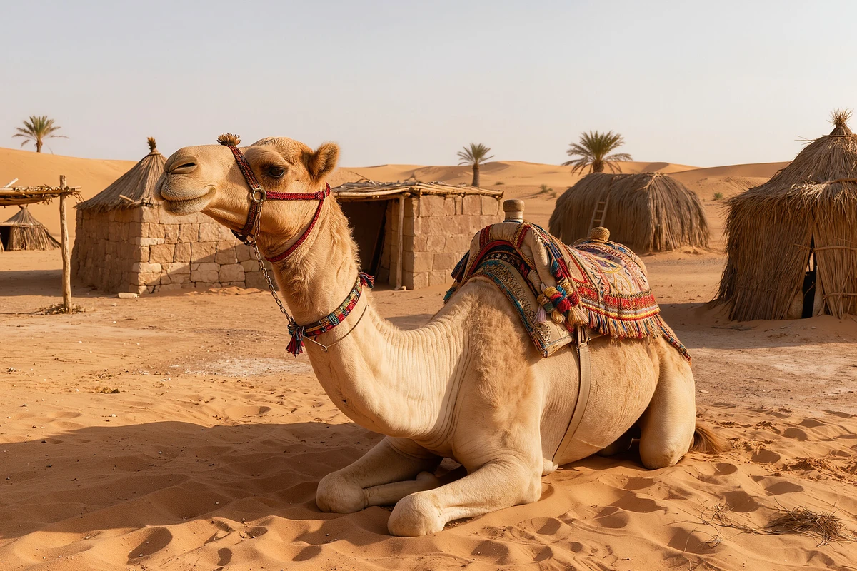 Desert Quad Biking with Bedouin Village and Camel El Gouna
