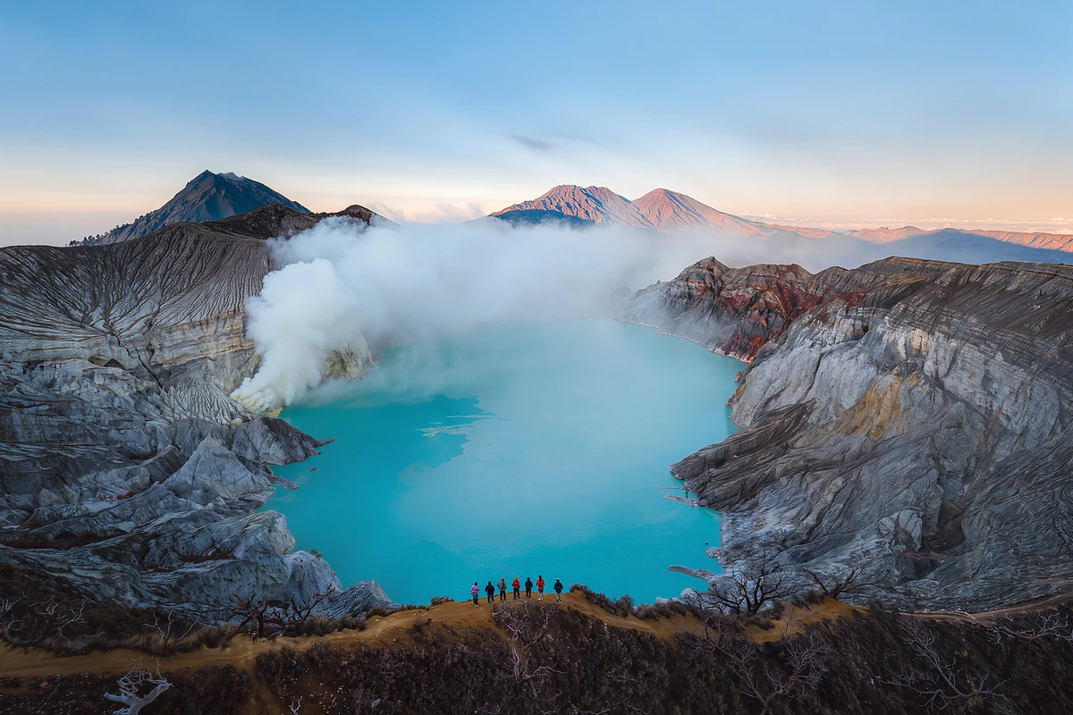 Ijen Crater Blue Fire & Sunrise Hike from Bali with Ferry Transfer