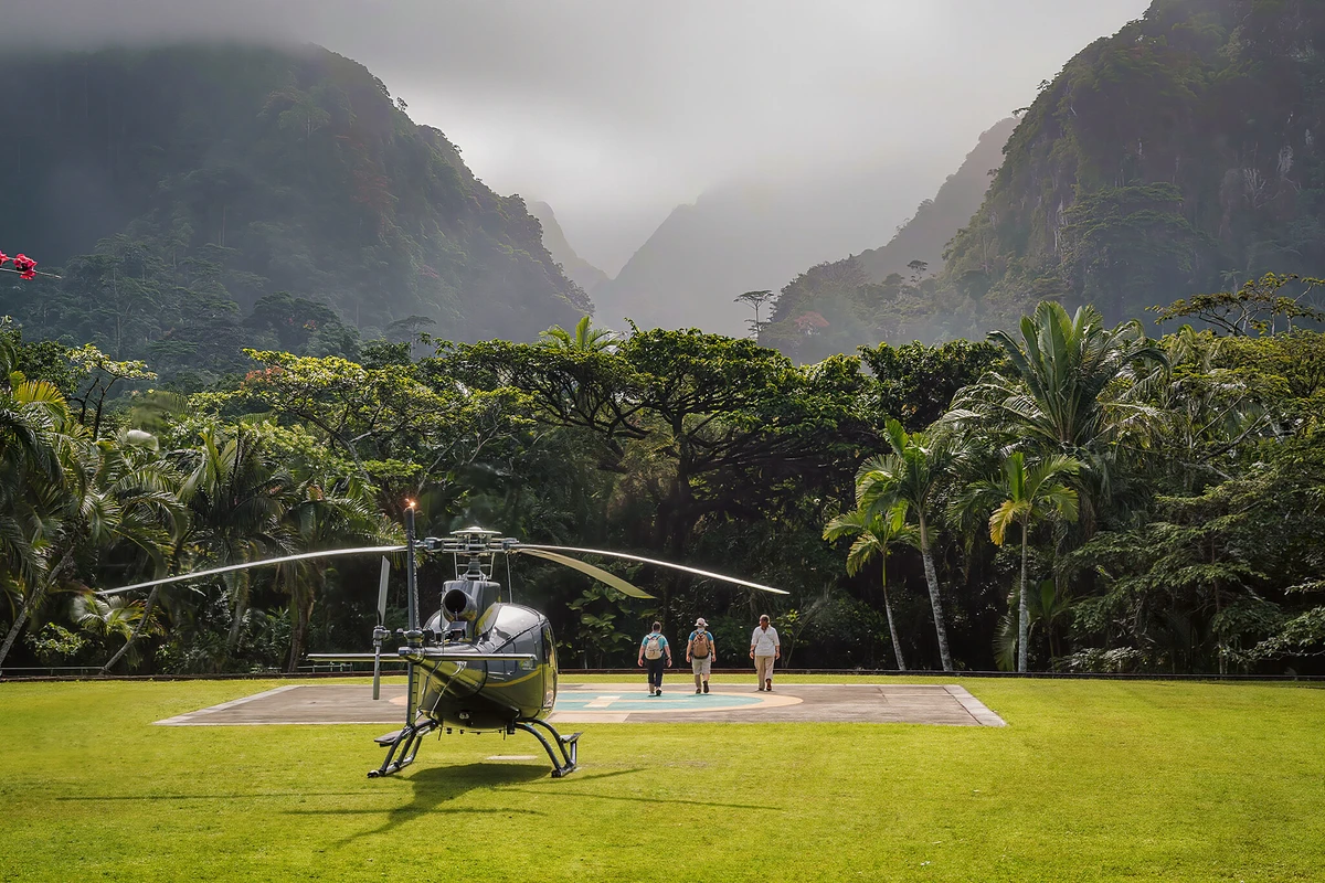Road to Hana Helicopter Tour with Landing Maui