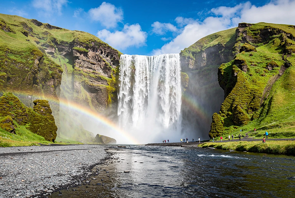 South Coast Waterfalls, Black Sand Beach & Glacier Tour from Reykjavik