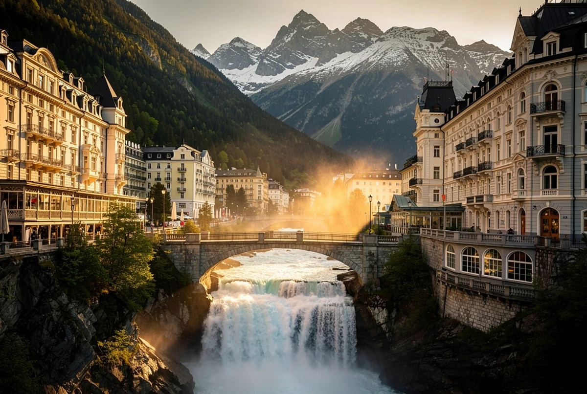 Train from Munich to Bad Gastein