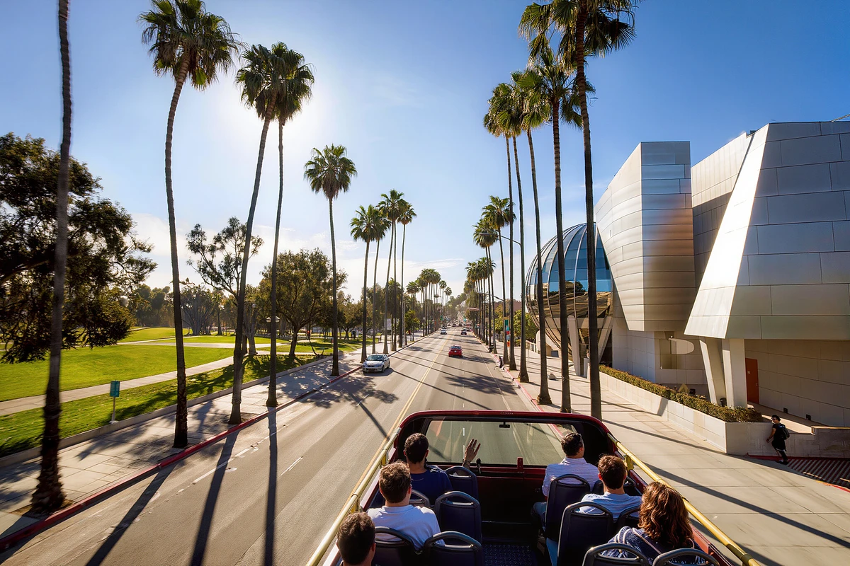 Los Angeles Hop-On Hop-Off Open-Top Bus Tour with Audio Guide