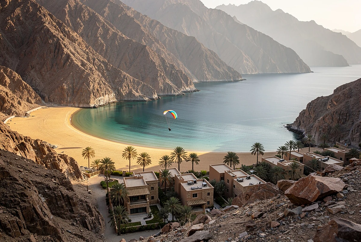 مطار دبي إلى حواس الستة خليج زيغي
