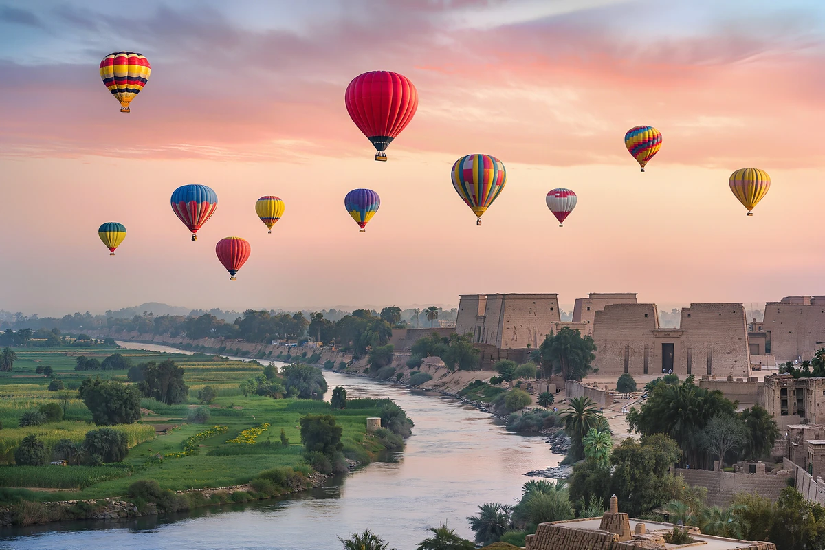 Nile Cruise 3-Day Aswan to Luxor with Hot Air Balloon