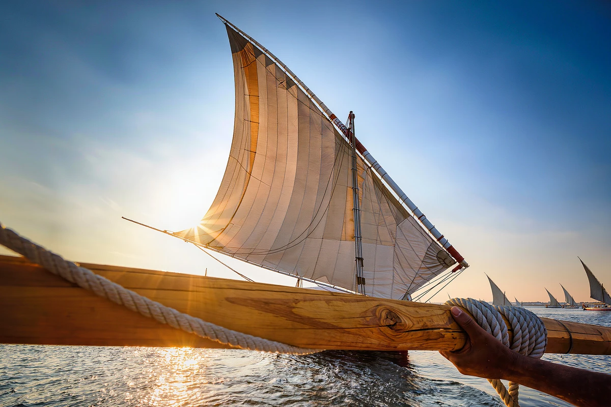 Nile Felucca Sailing Ride with Hotel Transfers Cairo